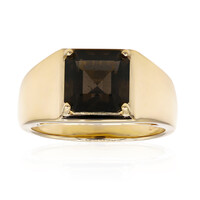 Anello in oro con Saffordite (Amanda Adkins)