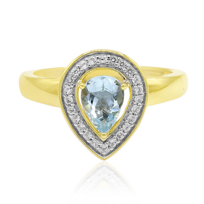 Anello in oro con Acquamarina Medina