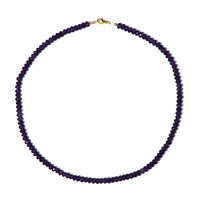 Collana in argento con Ametista Zambiana (Riya)