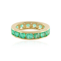 Anello in oro con Smeraldo Russo