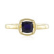 Anello in argento con Zaffiro Blu del Madagascar