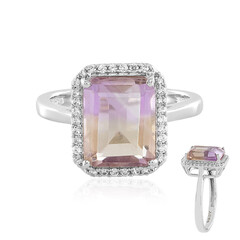 Anello in argento con Ametrina Anahi