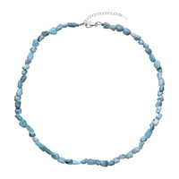 Collana in argento con Larimar