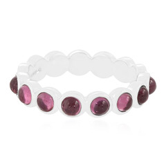 Anello in argento con Rodolite