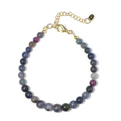 Bracciale in argento con Zaffiro del Mozambico