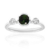 Anello in oro con Tormalina Verde (CIRARI)