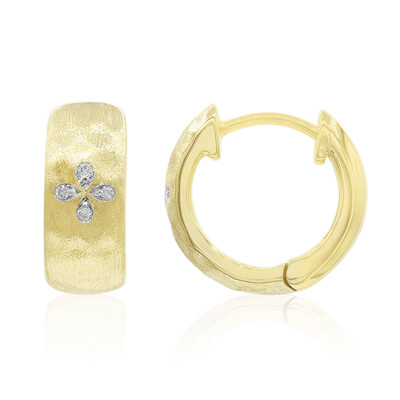 Orecchini in argento con Diamante I1 (G) (Annette)