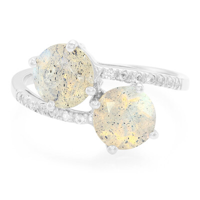 Anello in argento con Spectrolite