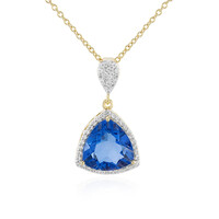 Collana in argento con Fluorite Cangiante
