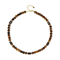 Collana in argento con Occhio di Tigre