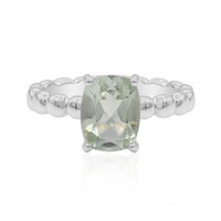 Anello in argento con Ametista Verde
