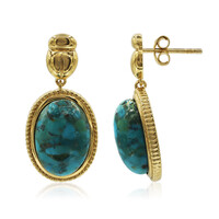 Orecchini in argento con Turchese