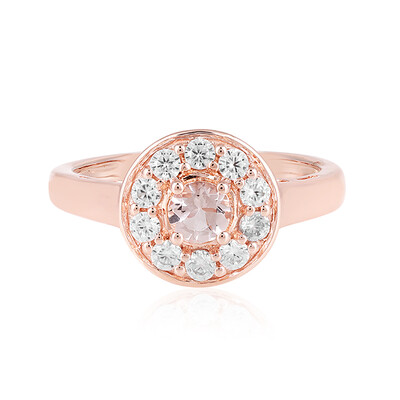 Anello in argento con Morganite