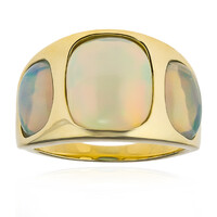 Anello in oro con Opale di Welo (de Melo)