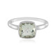 Anello in argento con Ametista Verde