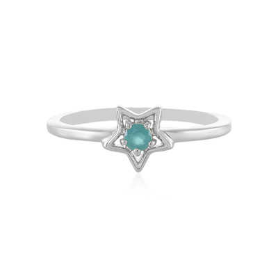 Anello in argento con Grandidierite