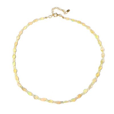 Collana in argento con Opale di Welo