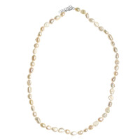 Collana in argento con Perla di Acqua Dolce (TPC)