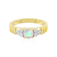 Anello in argento con Opale di Welo