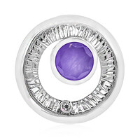 Ciondolo in argento con Giada Lavanda
