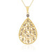 Collana in argento con Diamante Cioccolato I2