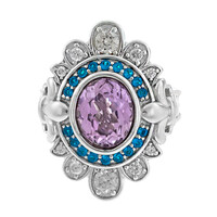 Anello in argento con Kunzite (Dallas Prince Designs)