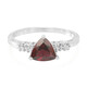 Anello in argento con Rodolite Rajasthan
