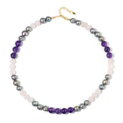 Collana in argento con Ametista