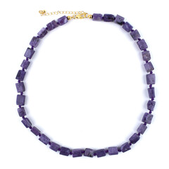 Collana in argento con Charoite
