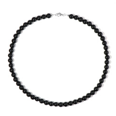 Collana in argento con Onice Nero