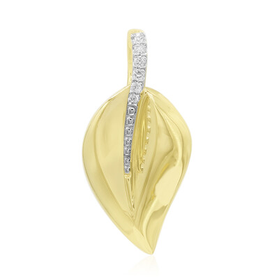 Ciondolo in argento con Diamante I1 (G) (Annette)