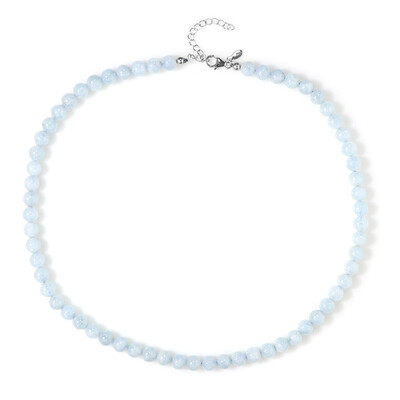 Collana in argento con Acquamarina Brasiliana