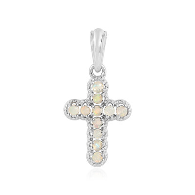 Ciondolo in argento con Opale di Welo