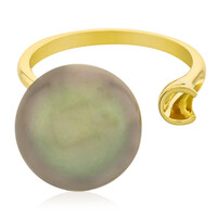 Anello in oro con Perla Tahitiana (TPC)