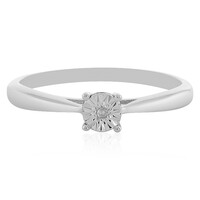 Anello in argento con Diamante I2 (H)