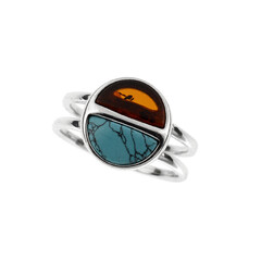 Anello in argento con Turchese