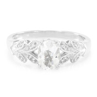 Anello in argento con Berillo Himalayano