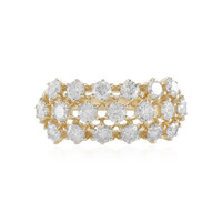 Anello in oro con Diamante I2 (H) (de Melo)