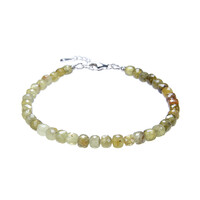 Bracciale in argento con Grossularia