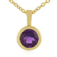 Collana in argento con Ametista Zambiana