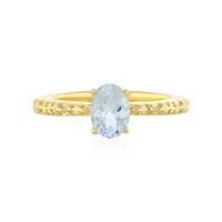 Anello in argento con Acquamarina