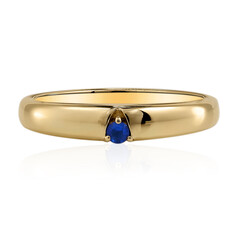 Anello in oro con Haüyne