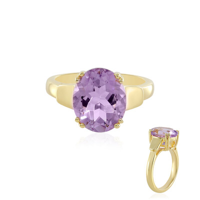 Anello in argento con Ametista Rose de France