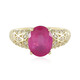 Anello in oro con Zaffiro Rosa (de Melo)