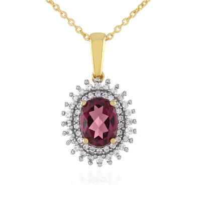 Collana in argento con Granato Lindi