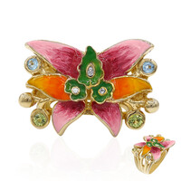 Anello in argento con Peridoto (TPC)