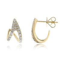 Orecchini in oro con Diamante I1 (H) (CIRARI)