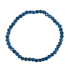Bracciale con Apatite Blu Neon
