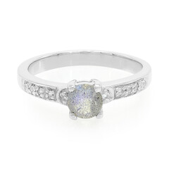 Anello in argento con Spectrolite