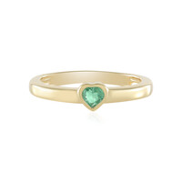Anello in argento con Smeraldo Colombiano